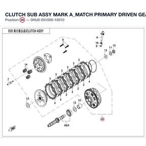 CLUTCH SUB ASSY product image