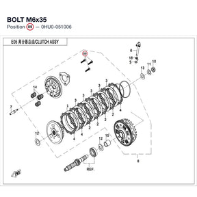 BOLT M6x35 product image