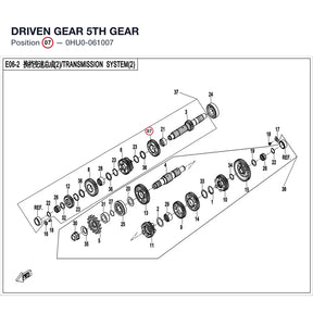 DRIVEN GEAR product image