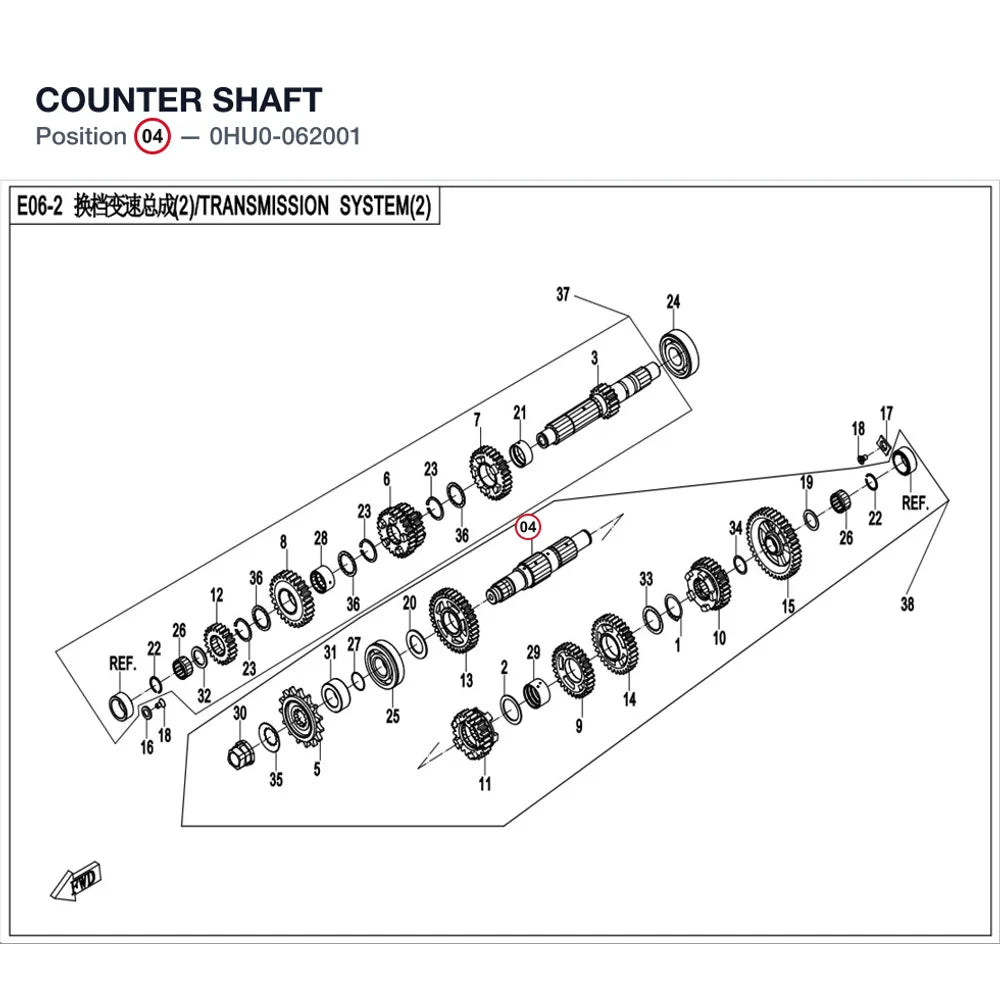 COUNTER SHAFT product image