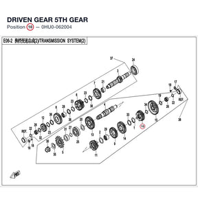 DRIVEN GEAR product image