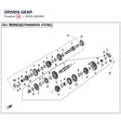 DRIVEN GEAR product image