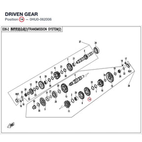 DRIVEN GEAR product image