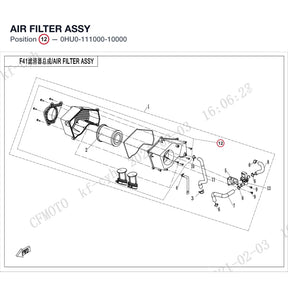 AIR FILTER ASSY product image