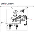 THROTTLE BODY ASSY product image