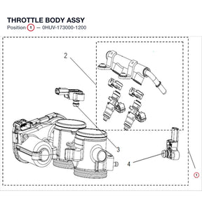 THROTTLE BODY ASSY product image