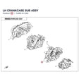 LH CRANKCASE SUB ASSY product image