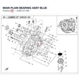 MAIN PLAIN BEARING ASSY product image