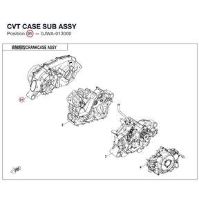 CVT CASE SUB ASSY product image