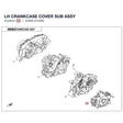 LH CRANKCASE COVER SUB ASSY product image