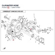 CLIP,WATER HOSE product image