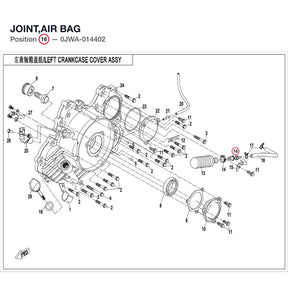 JOINT,AIR BAG product image