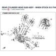 REAR CYLINDER HEAD SUB ASSY - WHEN STOCK IS 0 THIS ITEM IS NO LONGER AVAILABLE product image