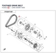TOOTHED DRIVE BELT product image