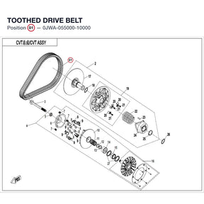 TOOTHED DRIVE BELT product image