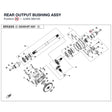 REAR OUTPUT BUSHING ASSY product image