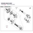 DRIVEN GEAR ASSY product image