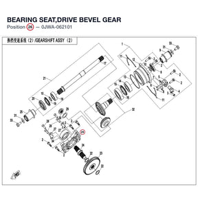 BEARING SEAT,DRIVE BEVEL GEAR product image