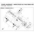 COVER, GEARSHIFT - WHEN STOCK IS 0 THIS ITEM IS NO LONGER AVAILABLE product image