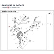 BASE SEAT, OIL COOLER product image