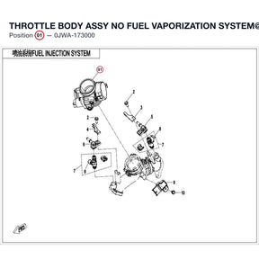 THROTTLE BODY ASSY product image