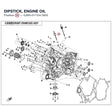 DIPSTICK, ENGINE OIL product image
