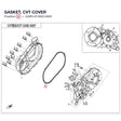 GASKET, CVT COVER product image