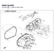 WIND GUARD - WHEN STOCK IS 0 THIS ITEM IS NO LONGER AVAILABLE product image