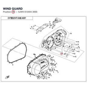 WIND GUARD - WHEN STOCK IS 0 THIS ITEM IS NO LONGER AVAILABLE product image