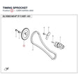 TIMING SPROCKET product image