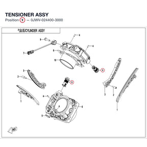 TENSIONER ASSY product image