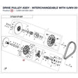 DRIVE PULLEY ASSY product image