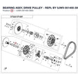 BEARING ASSY, DRIVE PULLEY product image