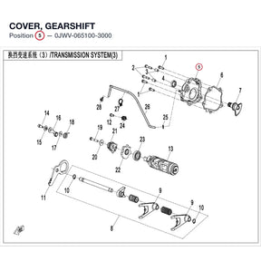 COVER, GEARSHIFT product image