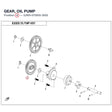 GEAR, OIL PUMP product image