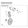 STARTING MOTOR ASSY product image