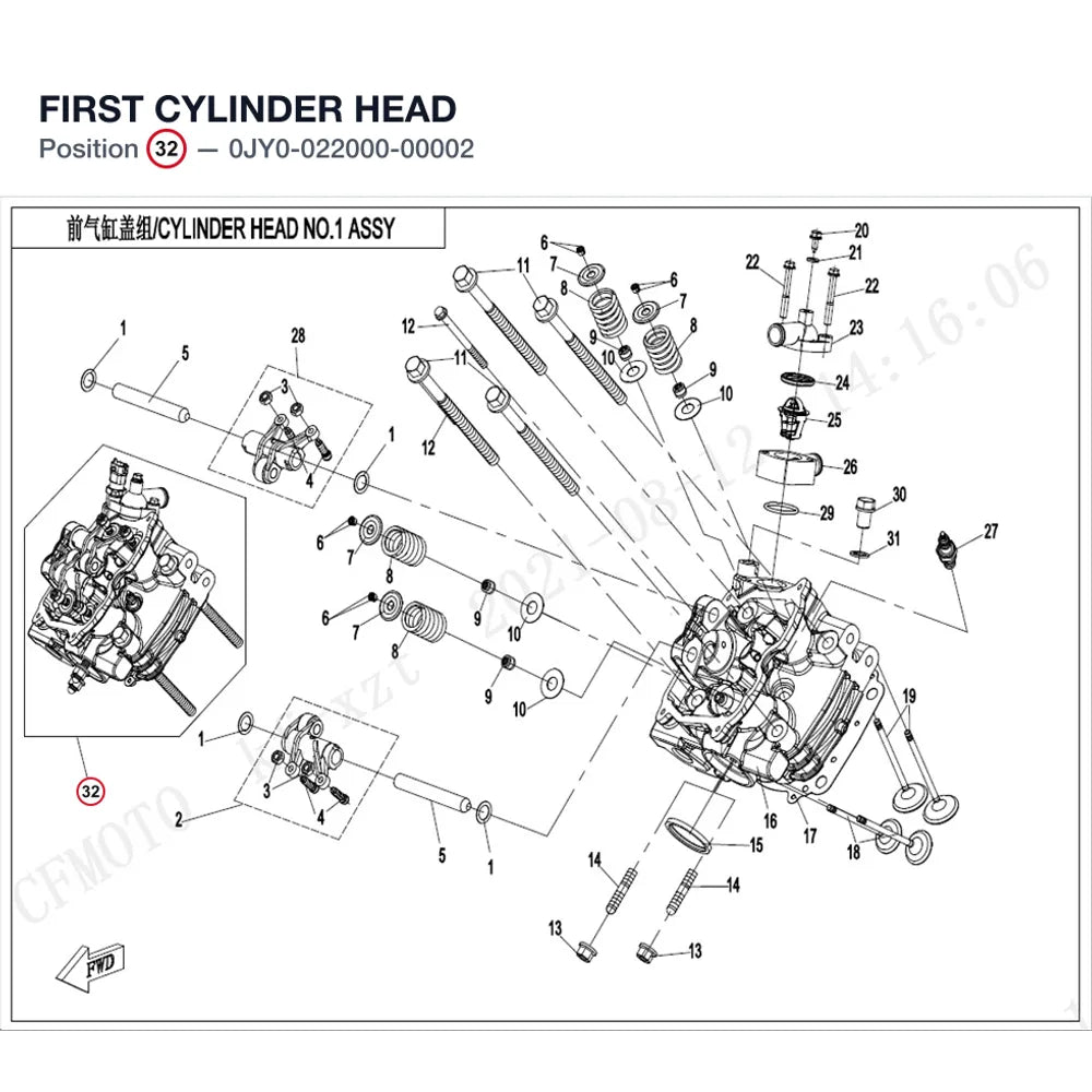 FIRST CYLINDER HEAD product image