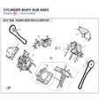 CYLINDER BODY SUB ASSY product image