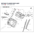 SECOND CYLINDER BODY ASSY product image