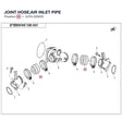 JOINT HOSE,AIR INLET PIPE product image