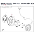 MAGNETO ROTOR - WHEN STOCK IS 0 THIS ITEM IS NO LONGER AVAILABLE product image