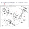 CONNECTING ROD REPL BY 0JY0-041000-00011 product image