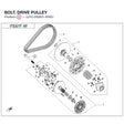 BOLT, DRIVE PULLEY product image