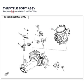 THROTTLE BODY ASSY product image