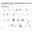 HIGH TENSION CABLE - INTERCHANGEABLE WITH  0JY0-179100 product image
