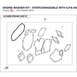 ENGINE WASHER KIT - INTERCHANGEABLE WITH 0JYA-0000A0-00001 product image