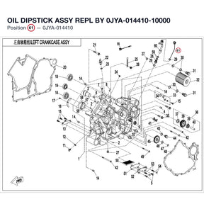 OIL DIPSTICK ASSY REPL BY 0JYA-014410-10000 product image