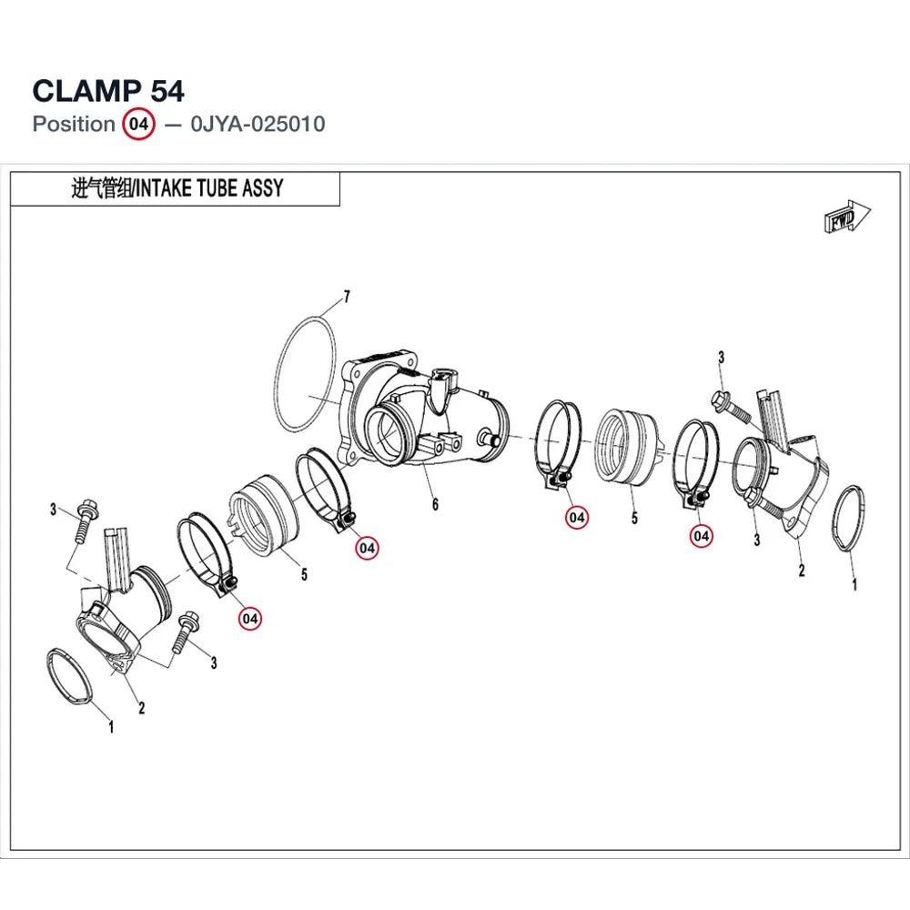 CLAMP 54 product image