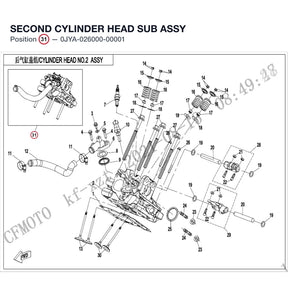 SECOND CYLINDER HEAD SUB ASSY product image