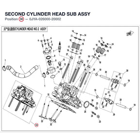 SECOND CYLINDER HEAD SUB ASSY product image